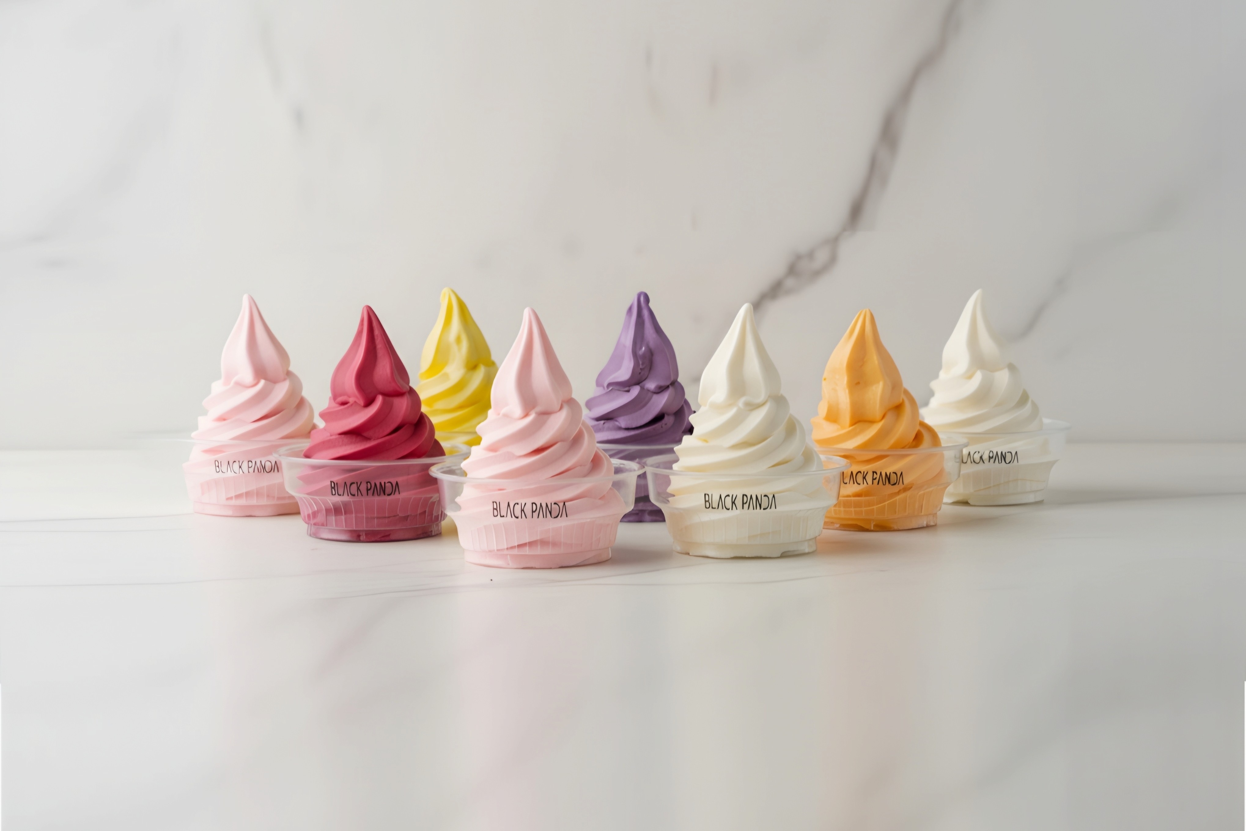 Mix Frozen Yogurt Ice Cream
