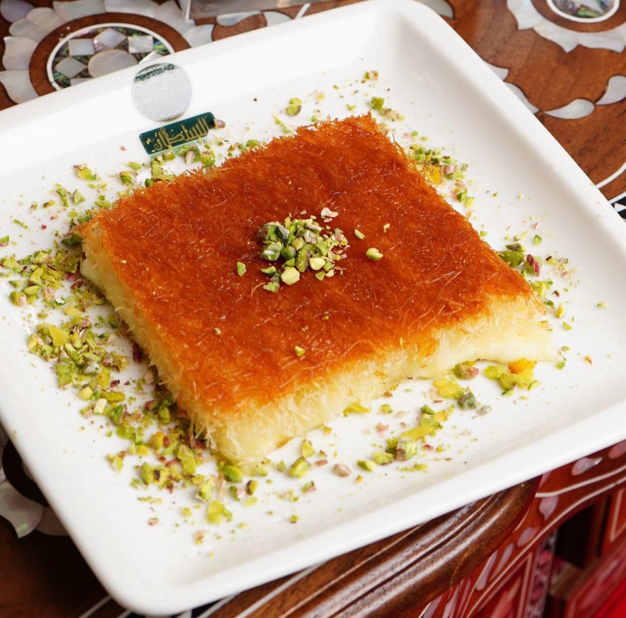 Mixed Kunafa Plate