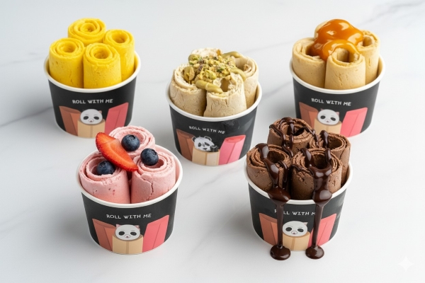 MAKE YOUR OWN - ROLL ICE CREAM