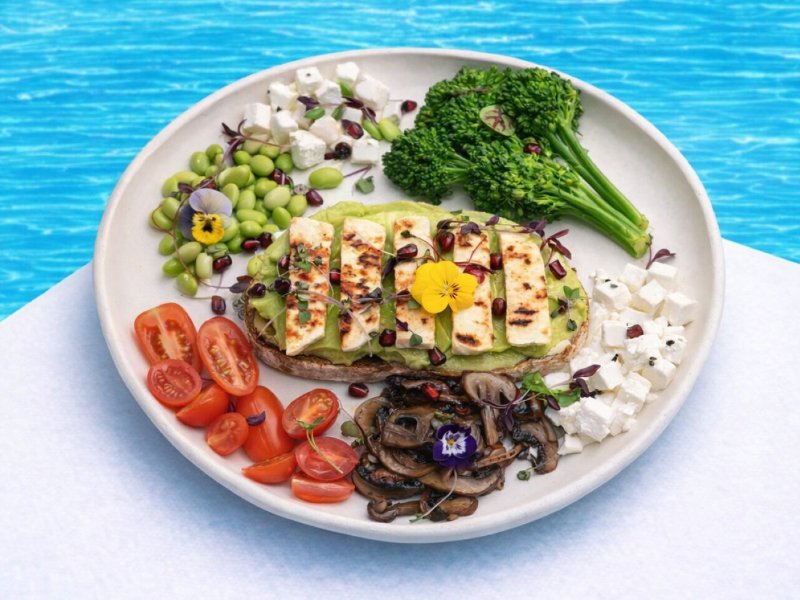 Halloumi Toast