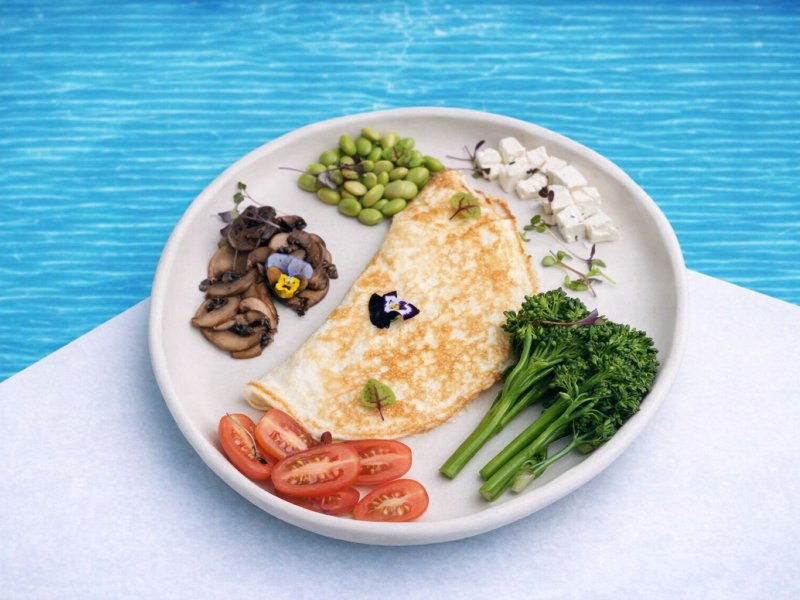 Egg White Omelette